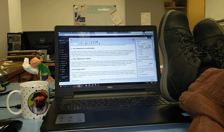 test des chaussures de sécurité Définitivement adoptées... Laissez les moi !