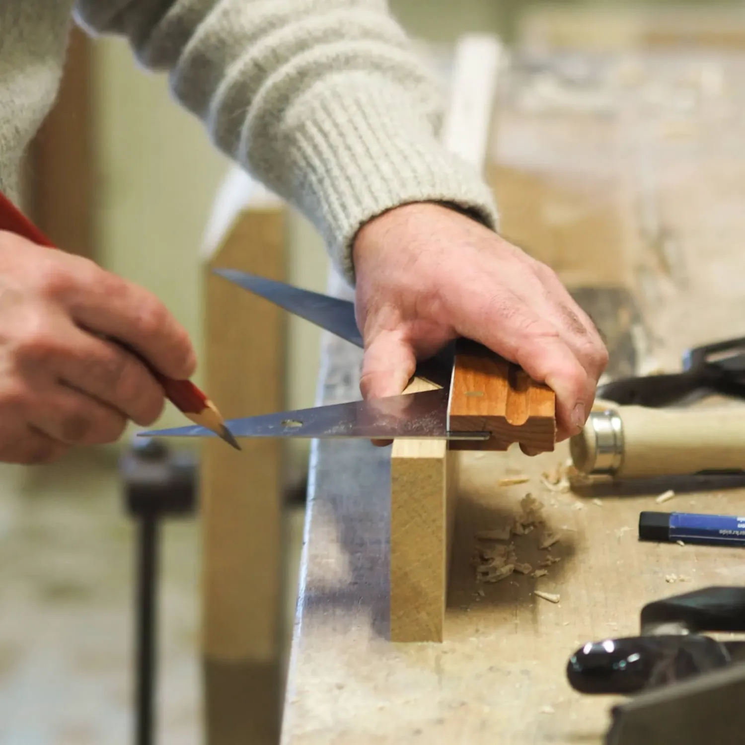 Outils de menuisier ébéniste