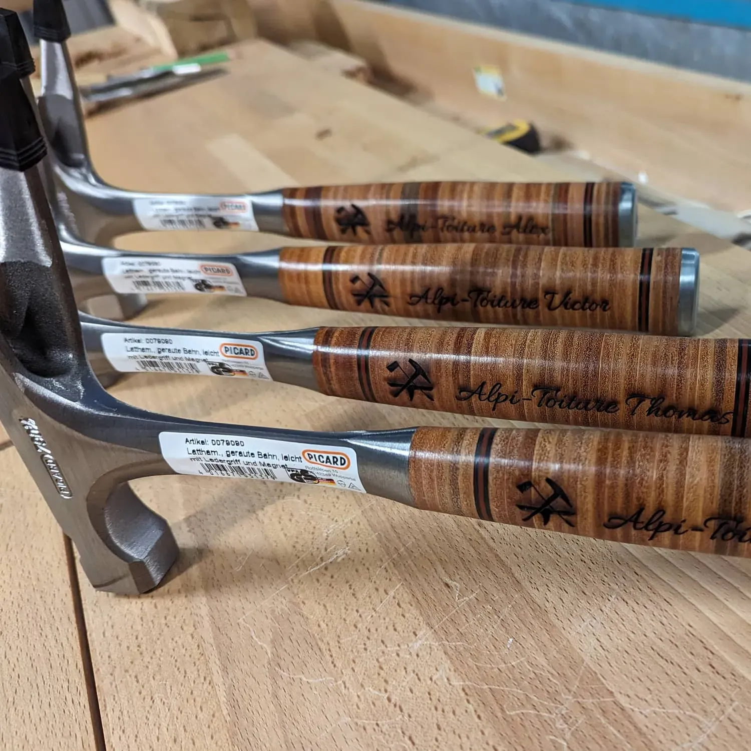 Marteaux personnalisables