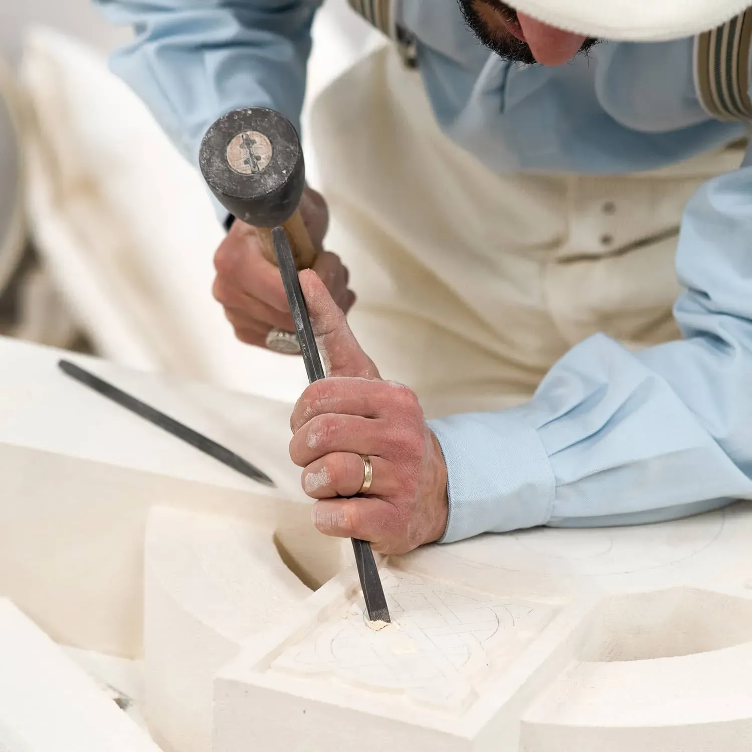 Outils tailleur de pierre - Largeot & Coltin