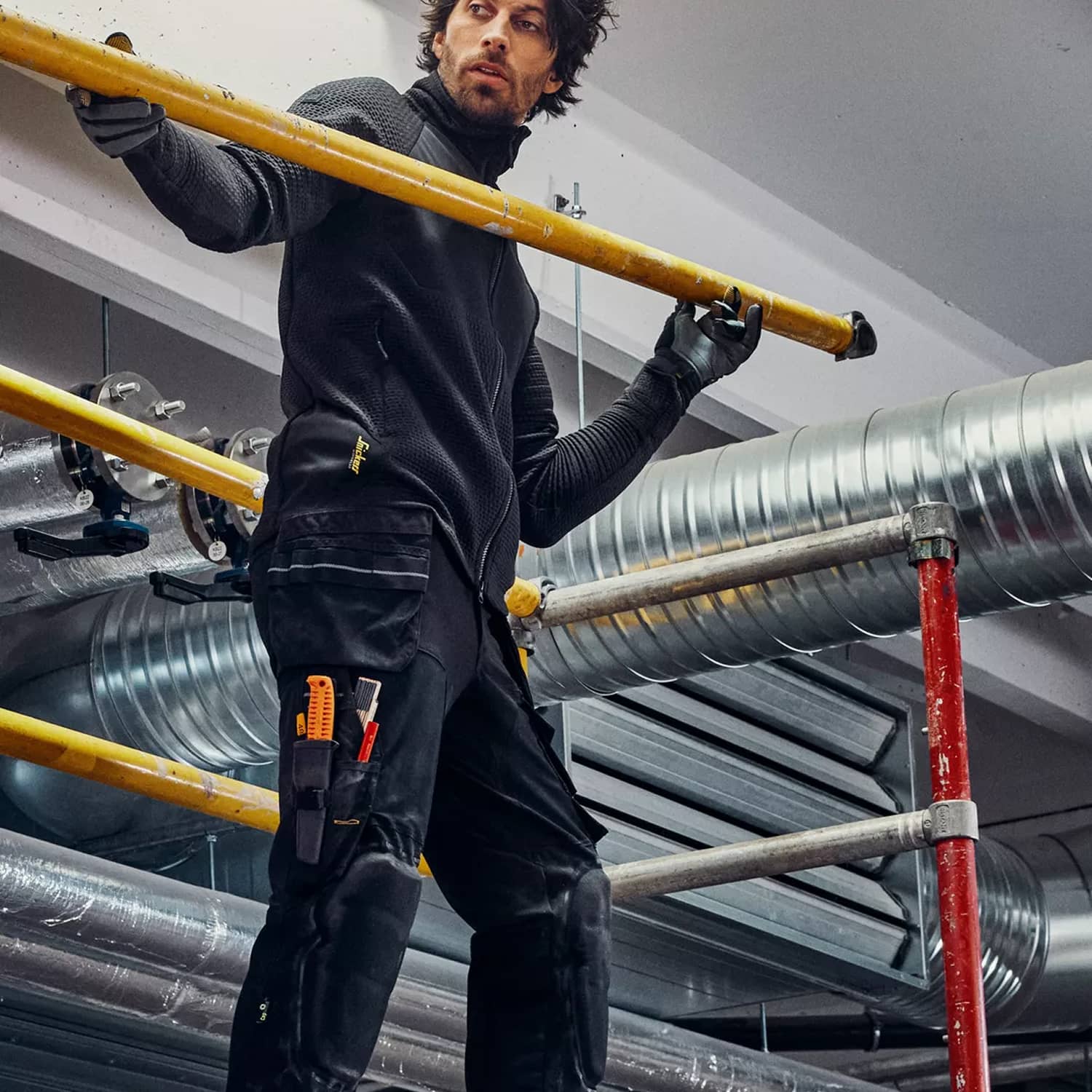 banniere pantalons de travai btp