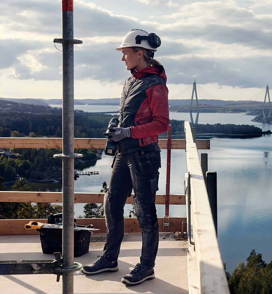 Vetement de travail BTP pour les femmes