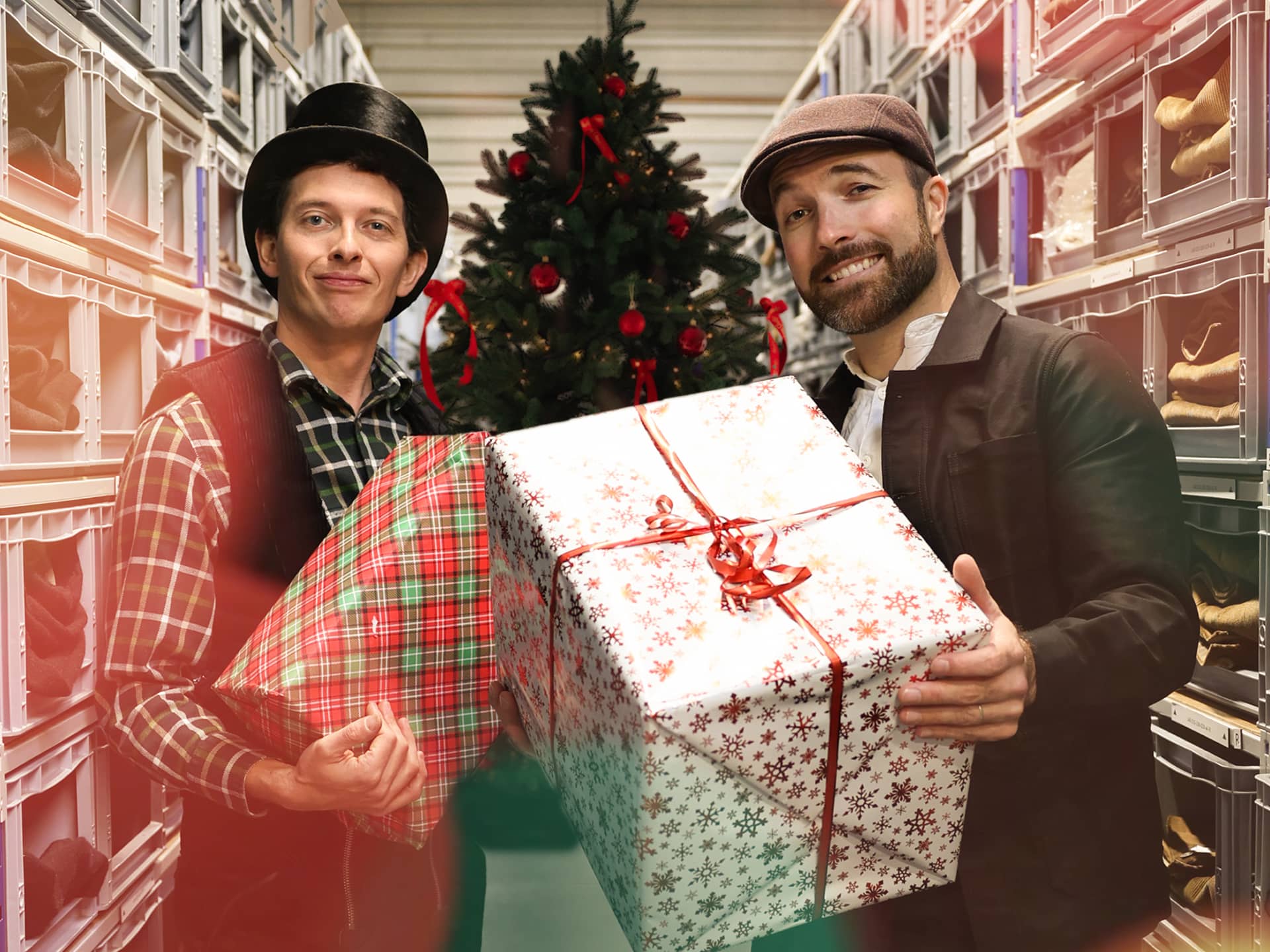 Hans et Joseph de Largeot & Coltin prêt à vous gâter pour Noël !