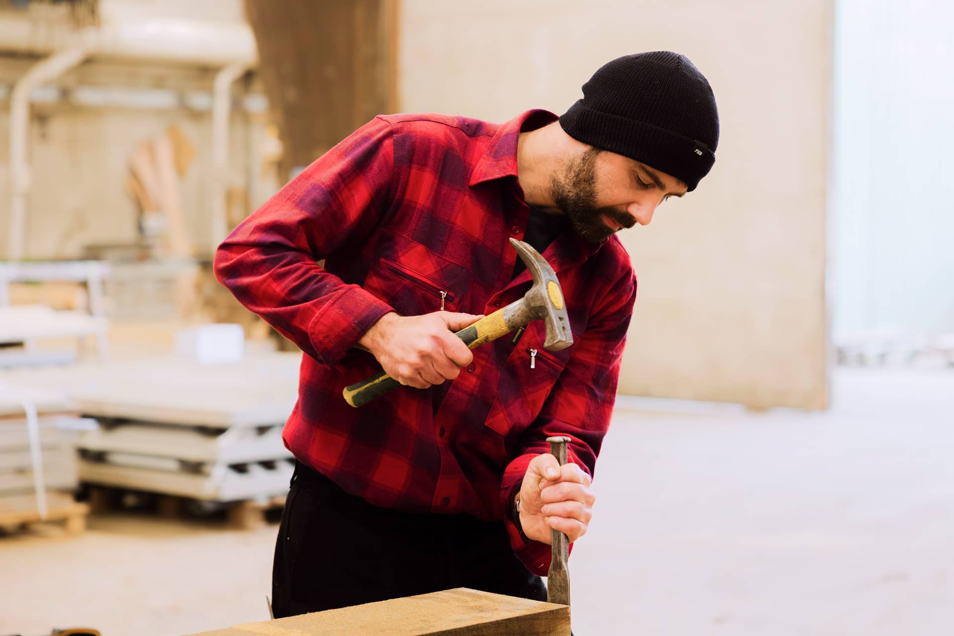 Compagnon charpentier traditionnel