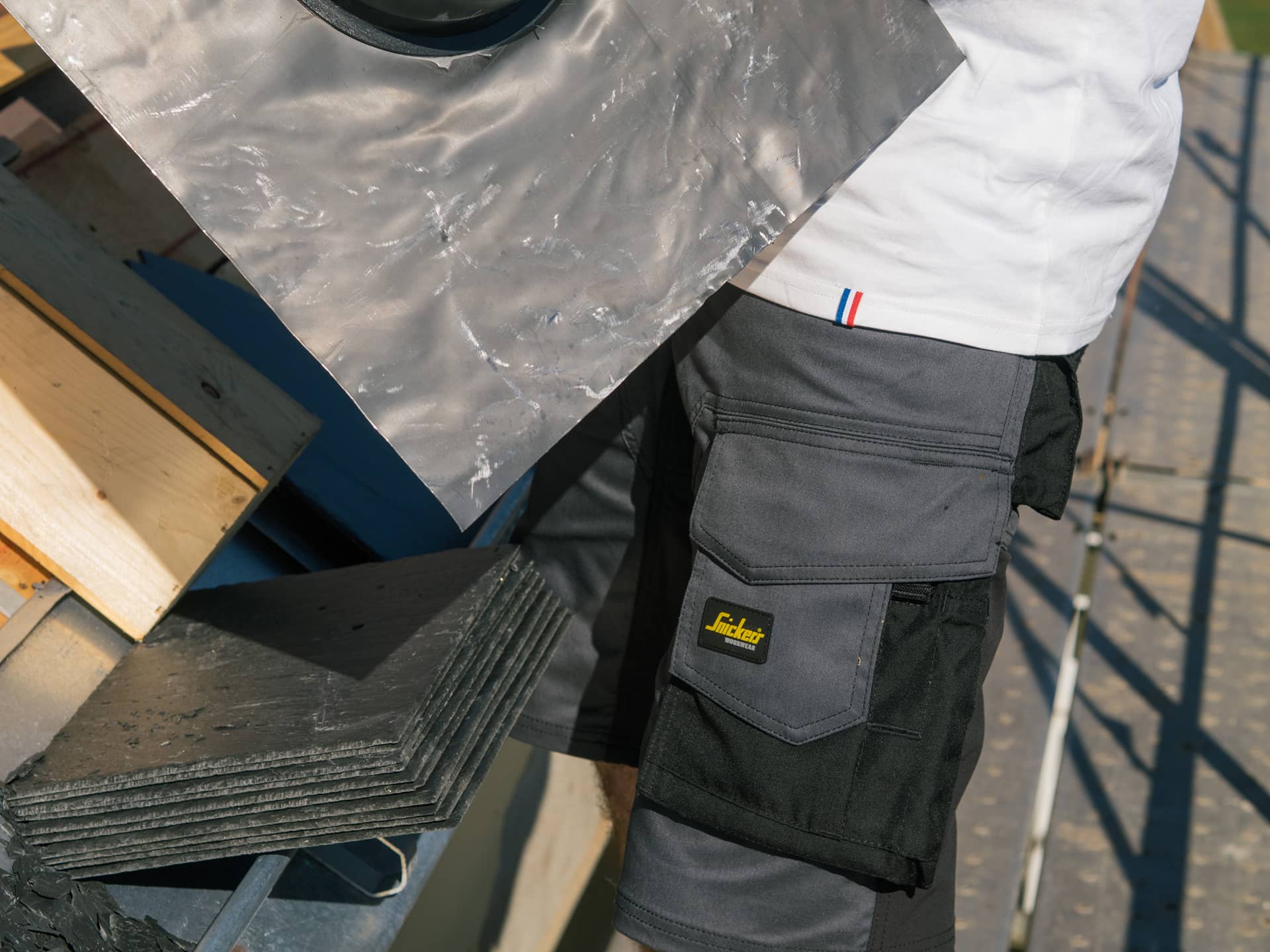 Short de travail pour couvreur Snickers Workwear
