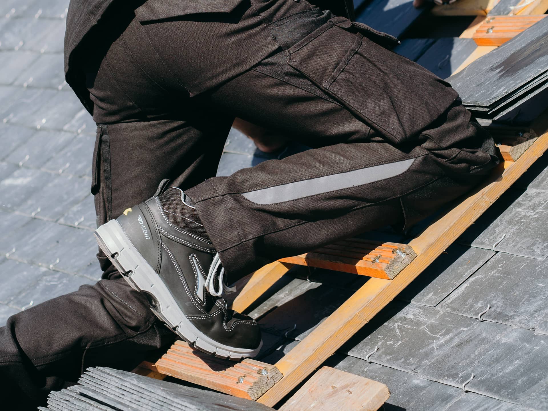 Photo des meilleures chaussures de couvreur du marché, les Run Diadora Utility