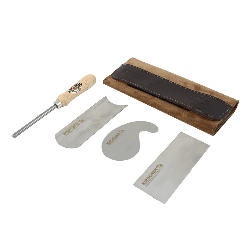 Set de racloirs de la marque Kirschen les deux cerises