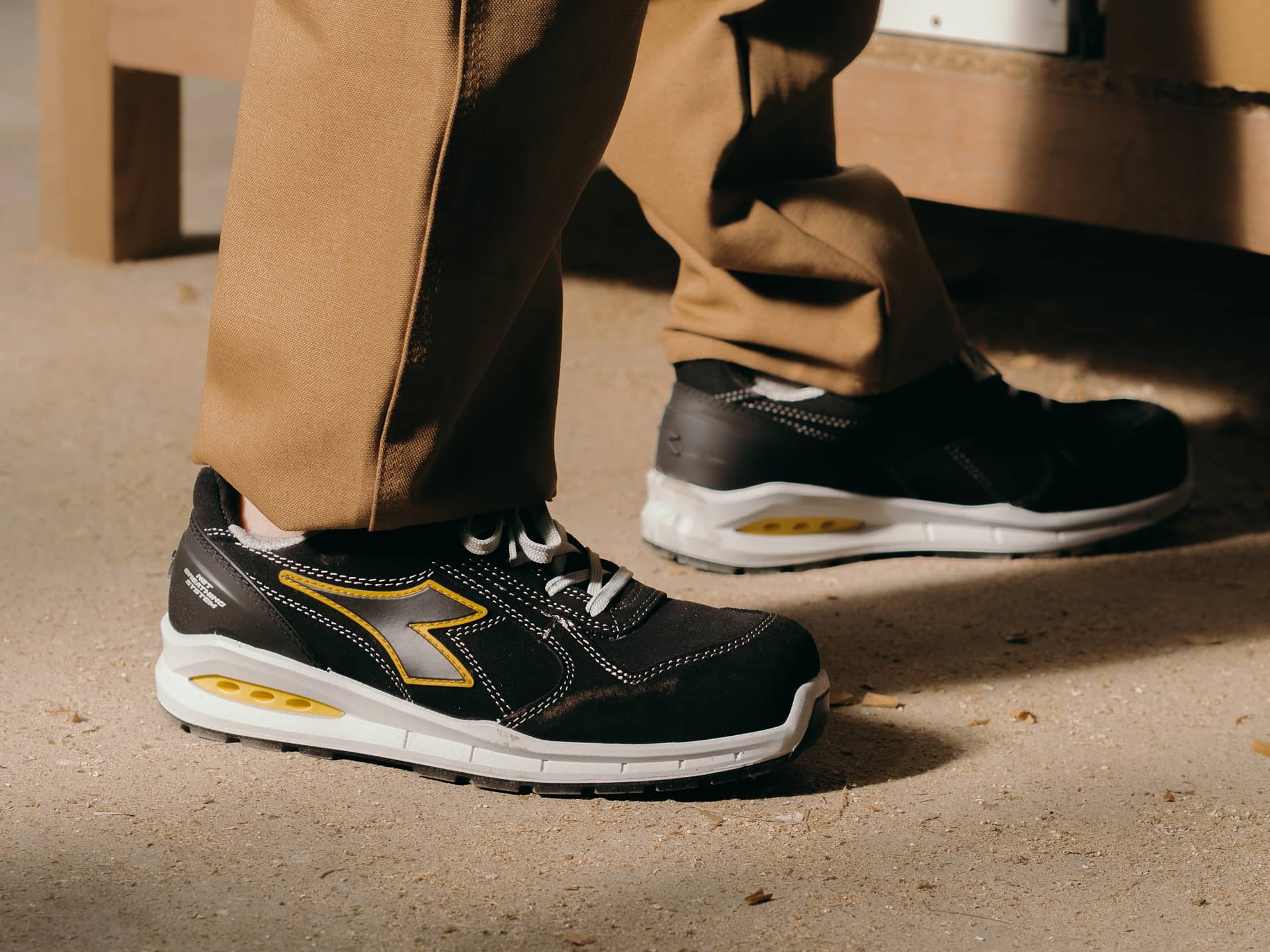 Baskets de sécurité Glove Diadora ultra confortables et élégantes