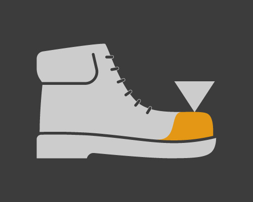 Chaussures anti-chocs, embouts en acier Chaussures anti-chocs, embouts en acier